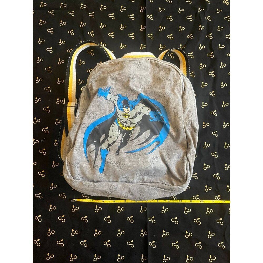 Pottery barn kids Batman cape toddler backpack